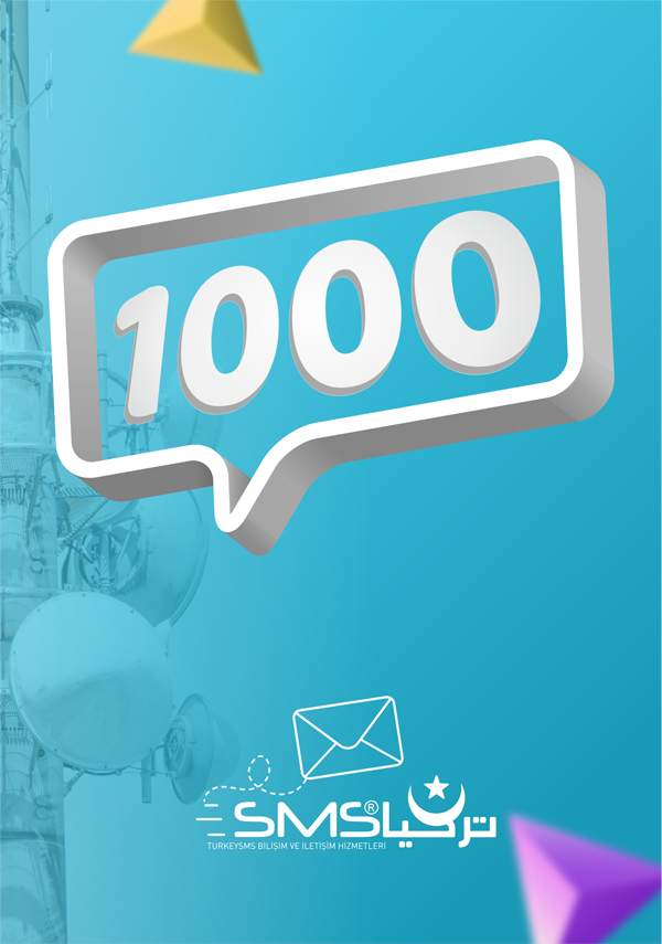 Discover the unbeatable price of the 1000 SMS package within Turkey!